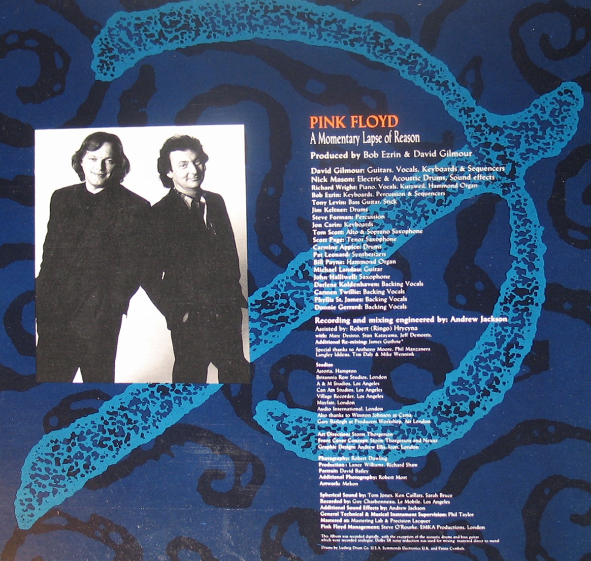 High Resolution Photo #2 PINK FLOYD Momentary Lapse Canada 
